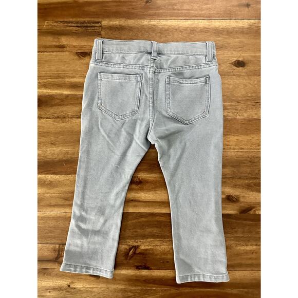 NWT Matilda Jane Just Imagine Cropped Tab Capri Blue Denim Jeggings Pants 6 - Picture 7 of 10